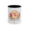 Teacher's Pet Pomeranian Mug — Cute Teacher Appreciation Coffee Cup (11oz/15oz)
