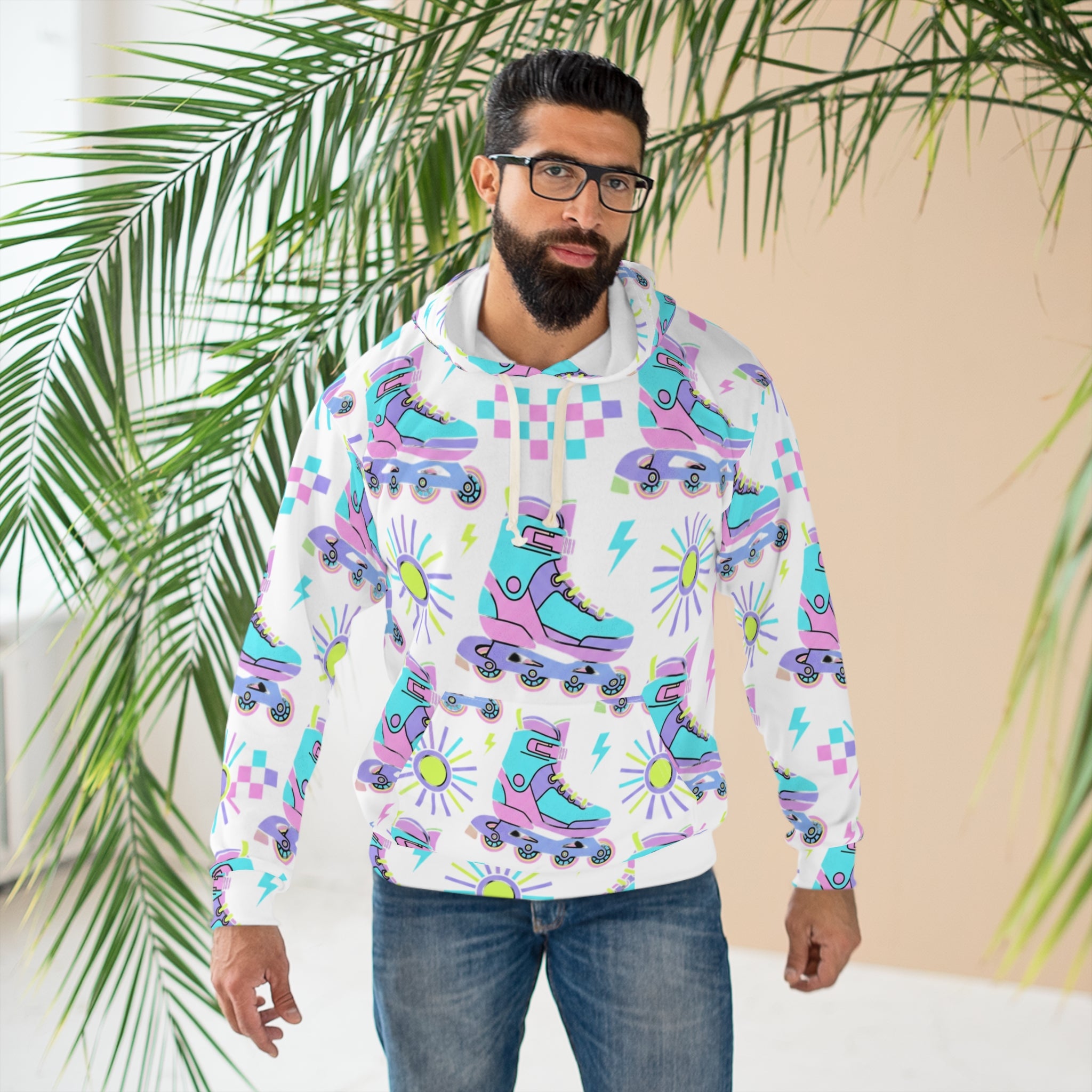 Skater /Unisex Pullover Hoodie (AOP)