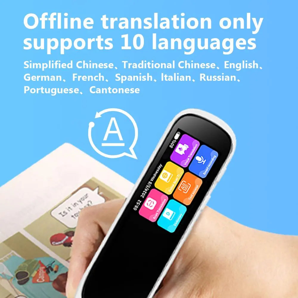 Revolutionary Smart Translation Pen - Your Ultimate Language Companion for Travel, Study, and Gifts