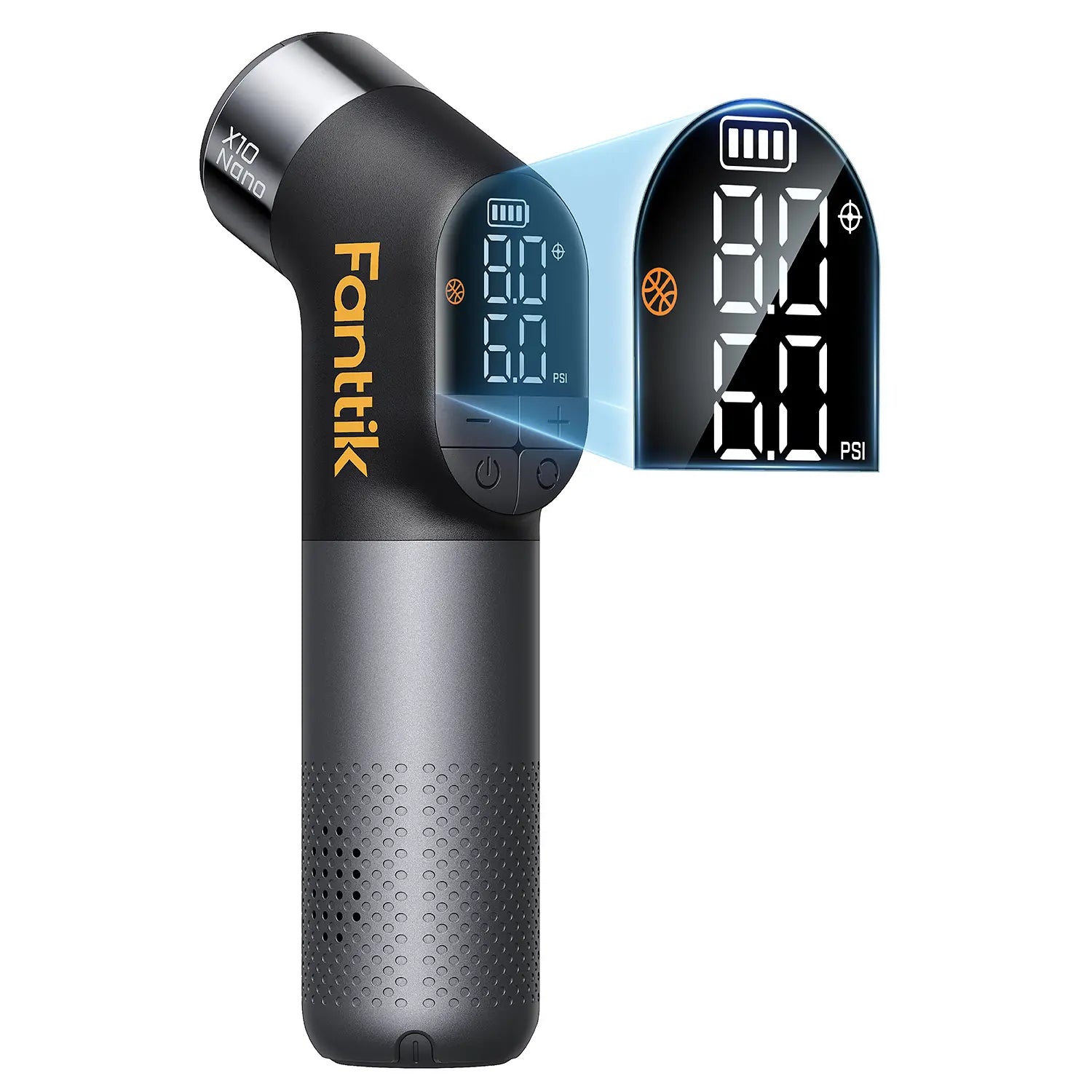 Revolutionize Your Game with the Fanttik X10 Nano Electric Ball Pump - Fast Inflation & Deflation with Precision Gauge for All Your Sports Balls