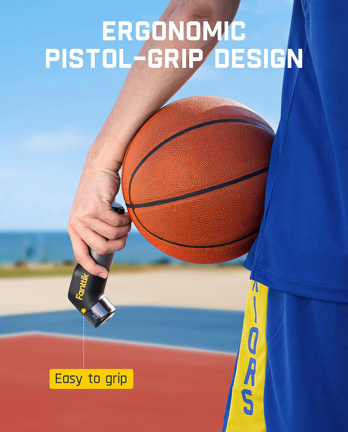 Revolutionize Your Game with the Fanttik X10 Nano Electric Ball Pump - Fast Inflation & Deflation with Precision Gauge for All Your Sports Balls