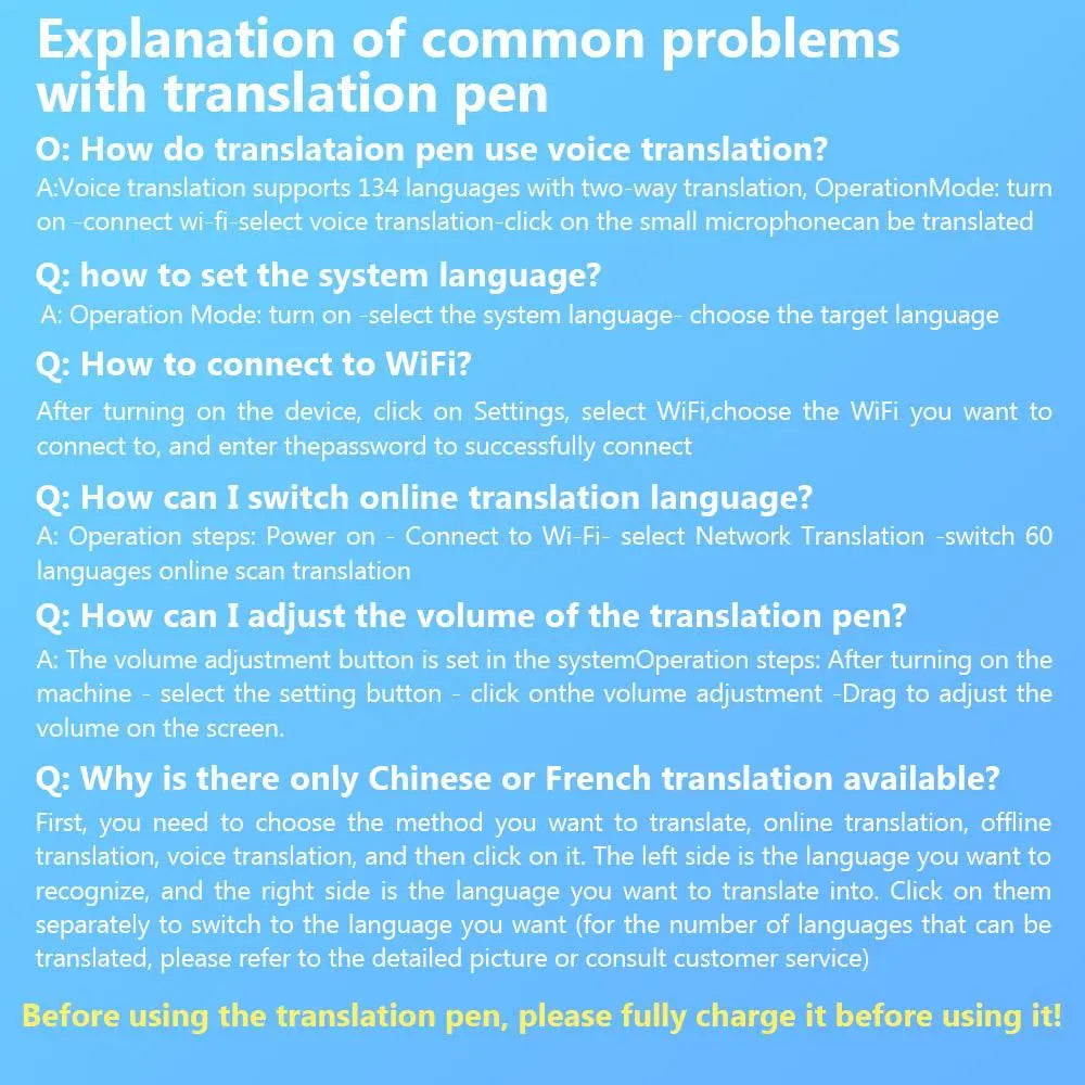 Revolutionary Smart Translation Pen - Your Ultimate Language Companion for Travel, Study, and Gifts
